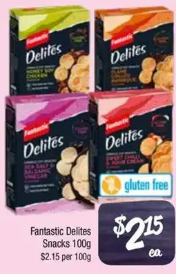Farmer Jack's Fantastic Delites Snacks offer