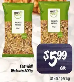 Farmer Jack's Eat Well Walnuts offer