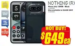 The Good Guys Phone (4a) 128GB - Black offer