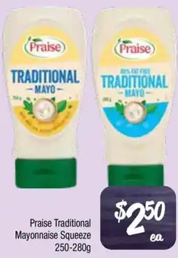 Farmer Jack's Praise Traditional Mayonnaise Squeeze offer