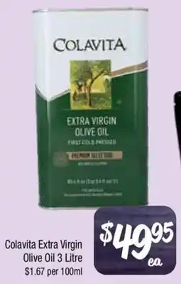Farmer Jack's Colavita Extra Virgin Olive Oil offer