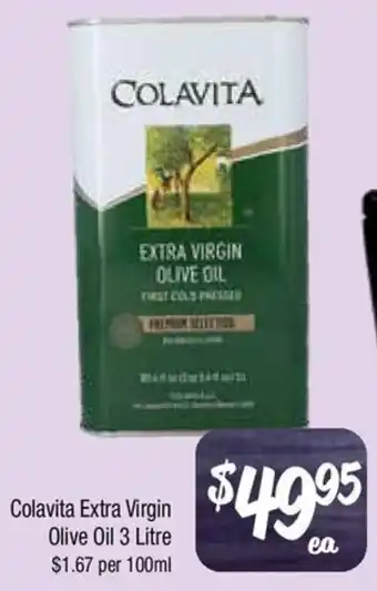Farmer Jack's Colavita Extra Virgin Olive Oil offer