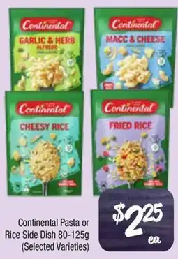 Farmer Jack's Continental Pasta or Rice Side Dish offer