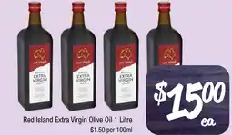 Farmer Jack's Red Island Extra Virgin Olive Oil offer