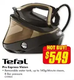 The Good Guys Tefal Pro Express Vision offer