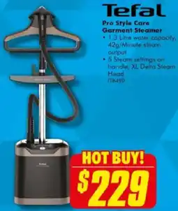 The Good Guys Tefal pro style care garment steamer offer