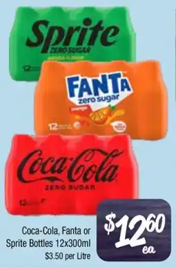 Farmer Jack's Coca-Cola, Fanta or Sprite Bottles offer