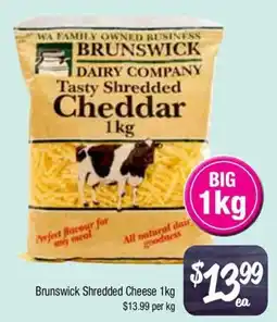 Farmer Jack's Brunswick Shredded Cheese offer