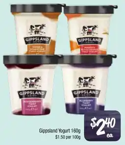 Farmer Jack's Gippsland Yogurt offer