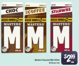 Farmer Jack's Masters Flavoured Milk offer