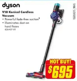 The Good Guys dyson V10 Konical Cordless Vacuum offer