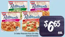 Farmer Jack's Dr Oetker Ristorante Pizza offer