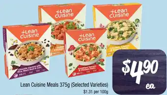 Farmer Jack's Lean Cuisine Meals offer