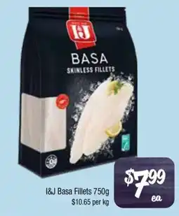 Farmer Jack's I&J Basa Fillets offer