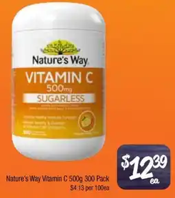 Farmer Jack's Nature's Way Vitamin C offer
