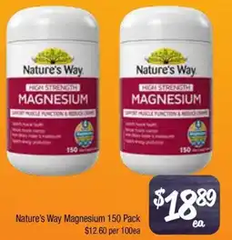 Farmer Jack's Nature's Way Magnesium offer