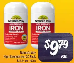 Farmer Jack's High Strength Iron offer