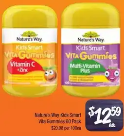 Farmer Jack's Nature's Way Kids Smart Vita Gummies offer