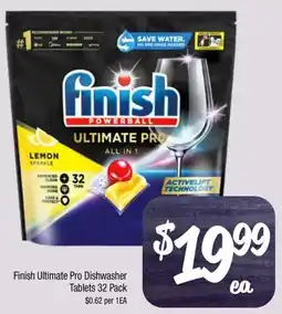 Farmer Jack's Finish Ultimate Pro Dishwasher Tablets offer