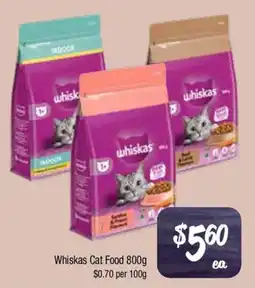 Farmer Jack's Whiskas Cat Food offer