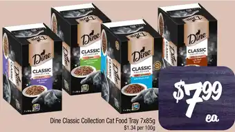 Farmer Jack's Dine Classic Collection Cat Food Tray offer