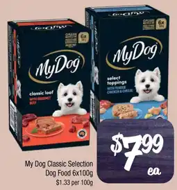 Farmer Jack's My Dog Classic Selection Dog Food offer