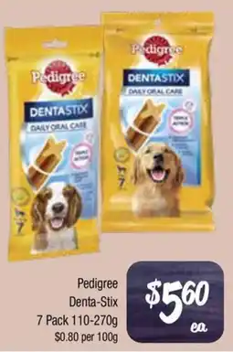 Farmer Jack's Pedigree Denta-Stix offer