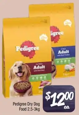 Farmer Jack's Pedigree Dry Dog Food offer