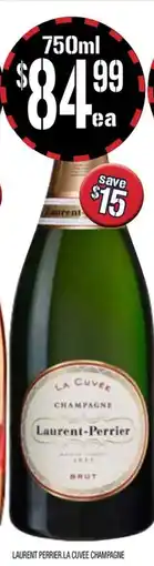 Farmer Jack's Laurent perrier.la cuvee champagne offer