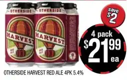 Farmer Jack's Otherside harvest red ale 4pk 5.4% offer