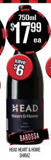 Farmer Jack's Head heart & home shiraz offer