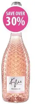 Supabarn Kylie minogue signature prosecco rose offer