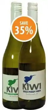 Supabarn K1w1 sauvignon blanc & k1w1 pinot gris offer