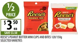 Supabarn Reese's peanut butter mini cups and bites offer