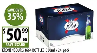 Supabarn Kronenbourg 1664 bottles offer