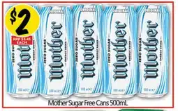NQR Mother sugar free cans offer