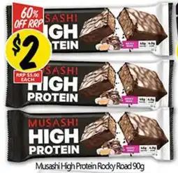 NQR Musashi High Protein Rocky Road offer