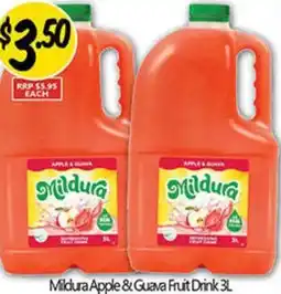 NQR Mildura Apple & Guava Fruit Drink offer