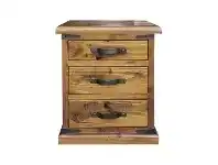 LivingStyles Menora Pine Timber Bedside Table offer