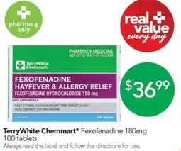 Terry White TerryWhite Chemmart* offer