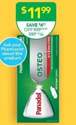 Terry White Panadol osteo offer