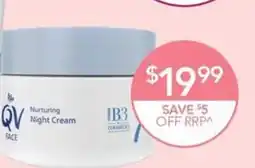 Terry White QV Nurturing Night Cream IB3 CERAMIDES offer