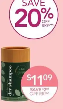 Terry White a bit hippy dry shampoo offer