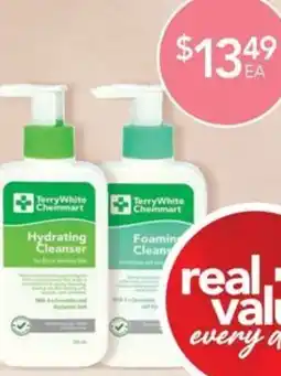 Terry White TerryWhite Chemmart Hydrating Cleanser Foamin Clean offer