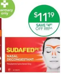 Terry White PE Nasal Decongestant offer