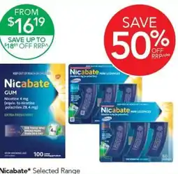 Terry White Nicabate offer