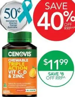 Terry White Cenovis offer
