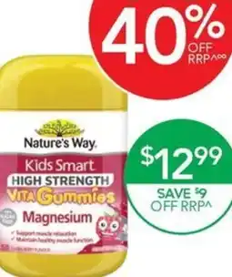 Terry White Nature's Way offer