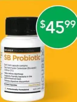 Terry White Nourex Professional Limited RangeSB Probiotic offer
