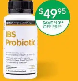 Terry White Nourex Professional IBS Probiotic Limited Range offer